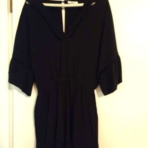 Cute black shorts romper size medium